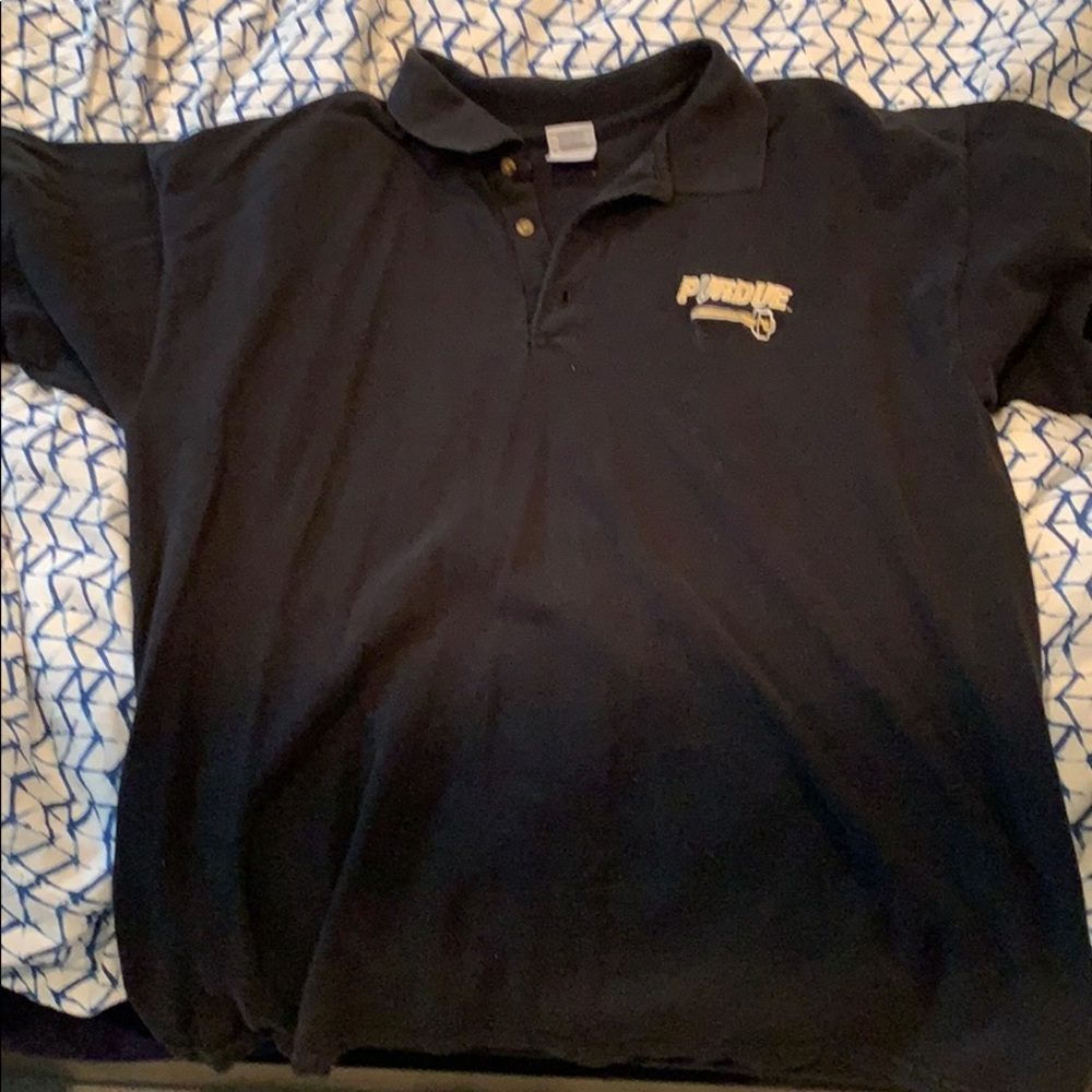 Purdue old school polo